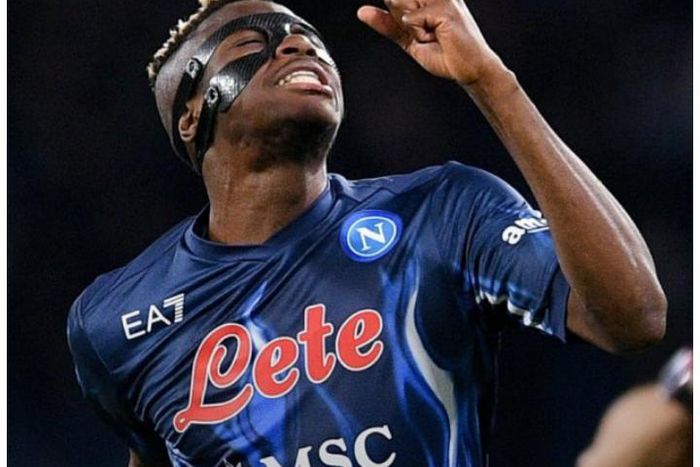 The mask man, Victor Osimhen.