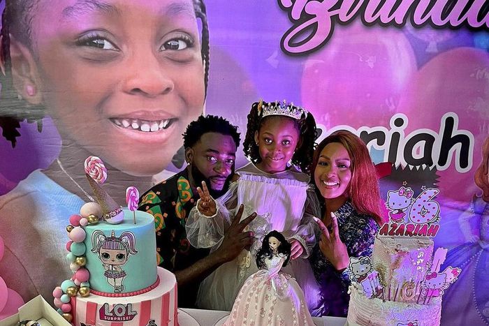 Gbenro Ajibade, Azariah Ajibade and Osas Ighodaro [Instagram/GbenroAjibade]