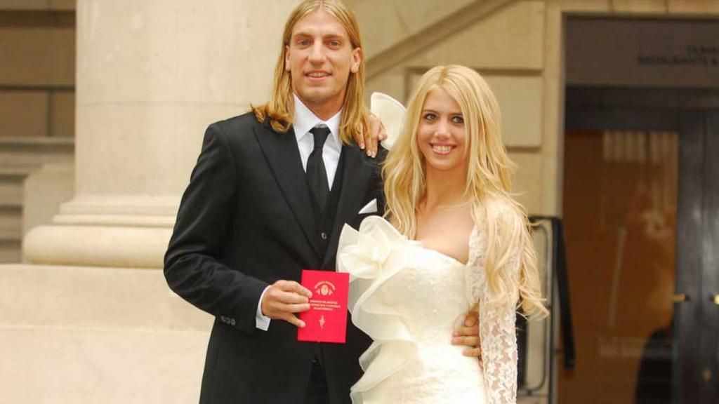 Maxi Lopez and Wanda Nara were married in 2008