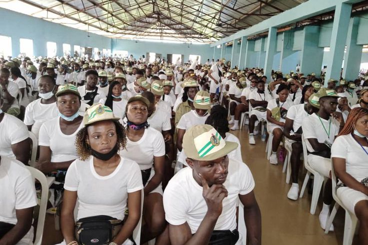 Members of the National Youth Service Corps (NYSC) [EFCC]