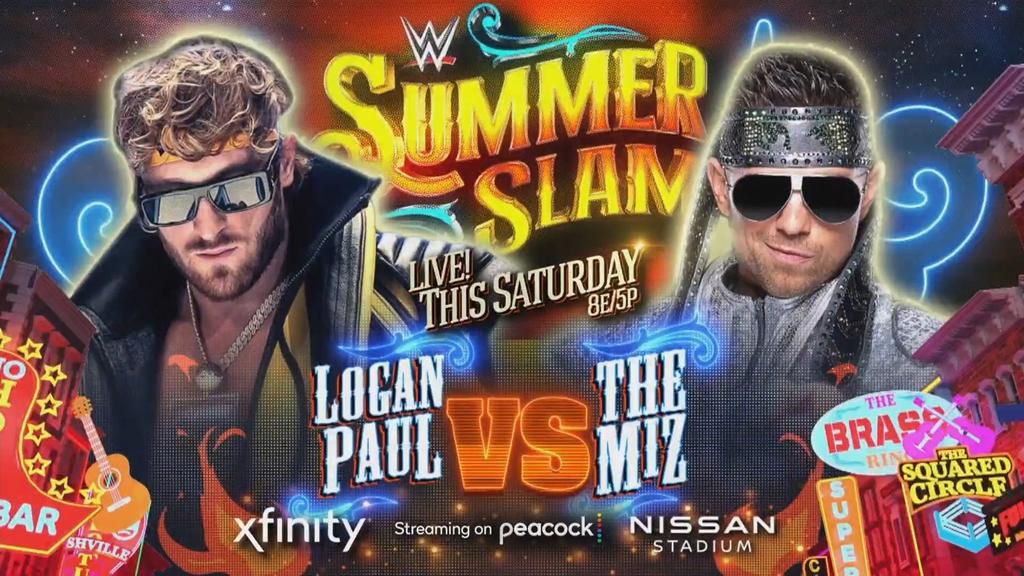 The Miz vs Logan Paul