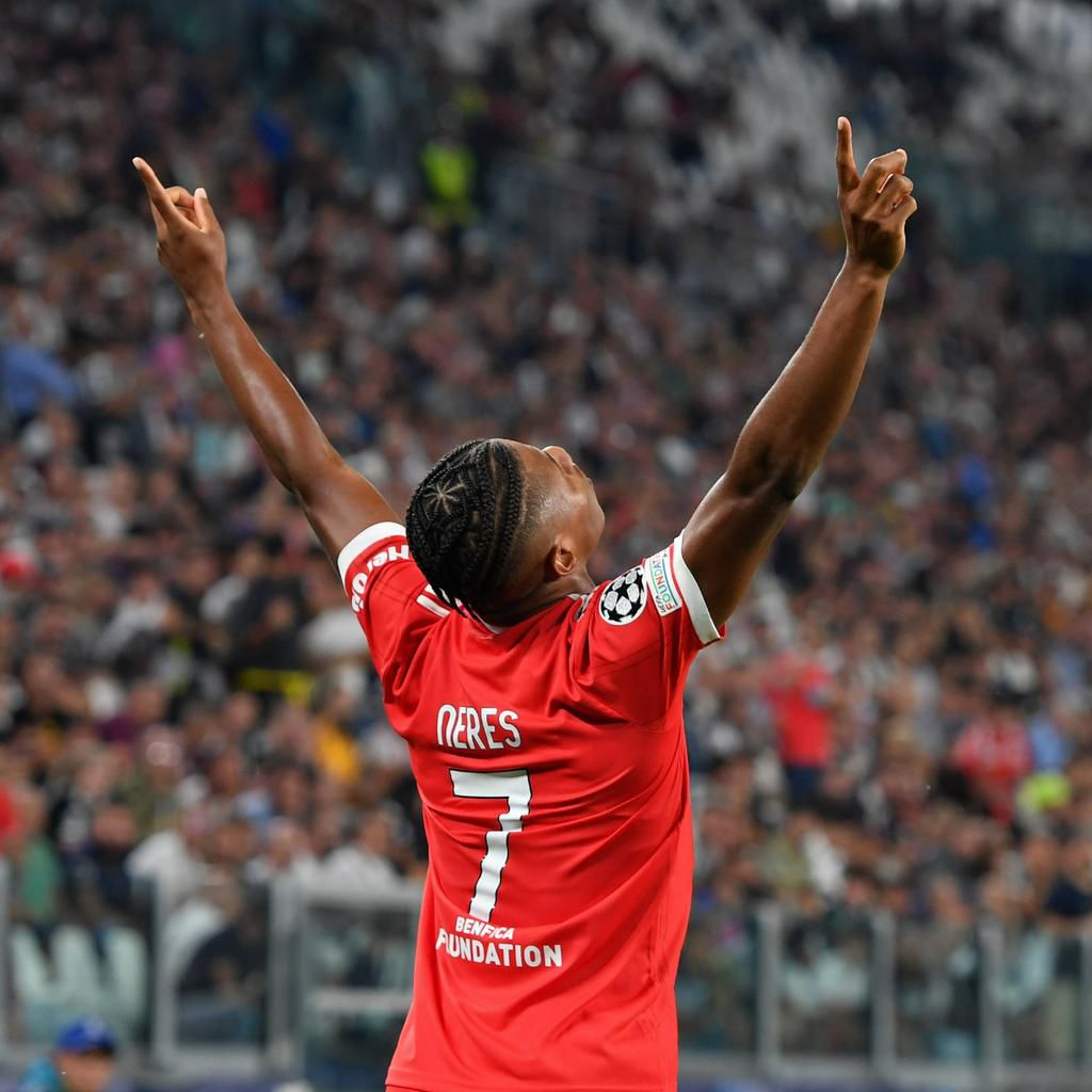 Juventus lose 1-2 to Benfica