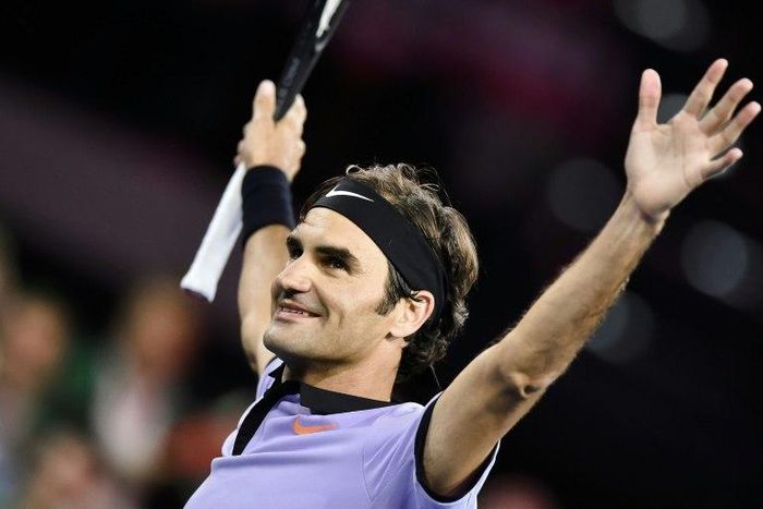 Swiss tennis superstar Roger Federer, pictured on April 10, 2017, told the Tennis Channel he plans to play at Roland Garros for the first time since 2015