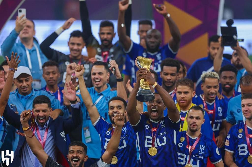 Odion Ighalo scores as Al-Hilal beat Zamalek to lift Lusail Super Cup [Photos]