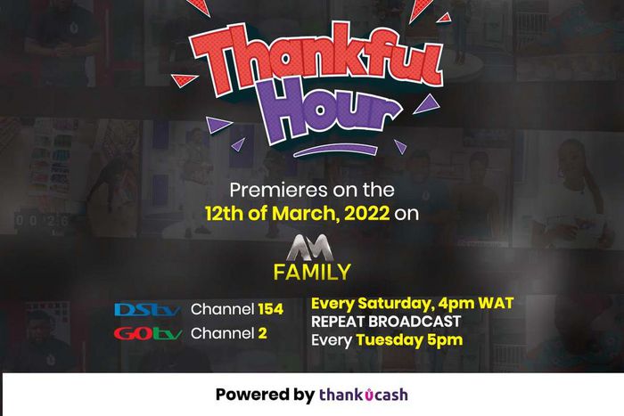 ThankUCash announces television show 'Thankful Hour'