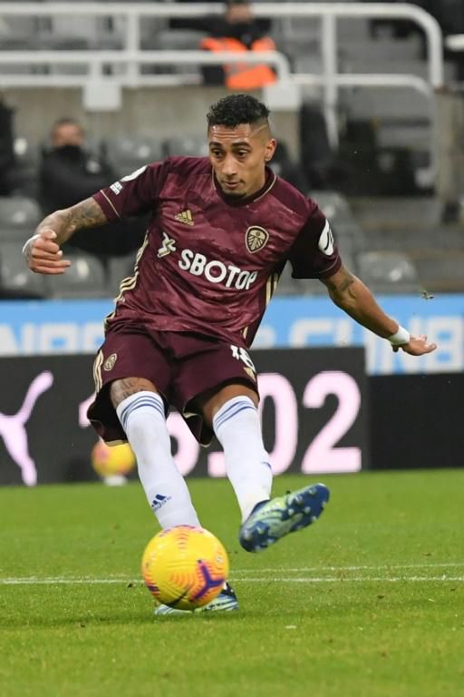 Raphinha opened the scoring for Leeds at Newcastle
