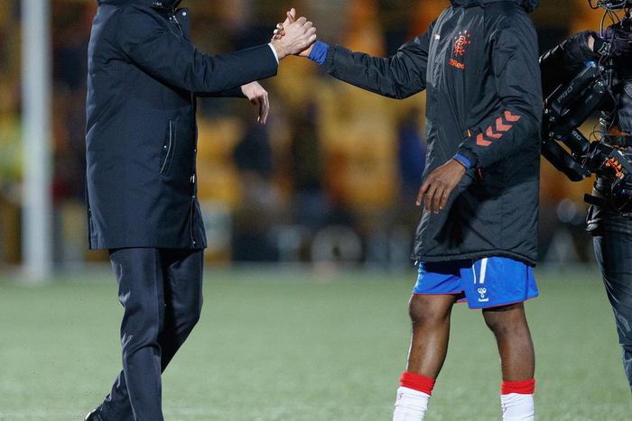 Steven Gerrard and Joe Aribo (Rangers)