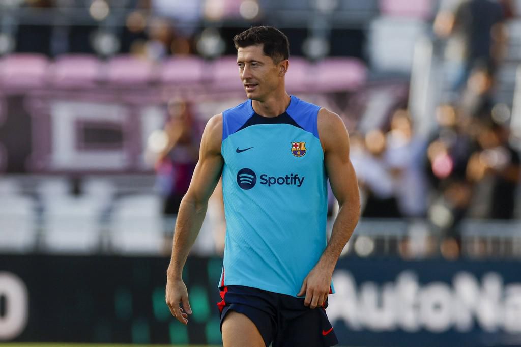 Robert Lewandowski sealed a summer switch to Barcelona