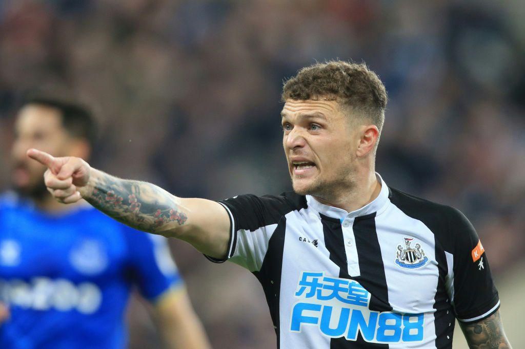 Newcastle defender Kieran Trippier