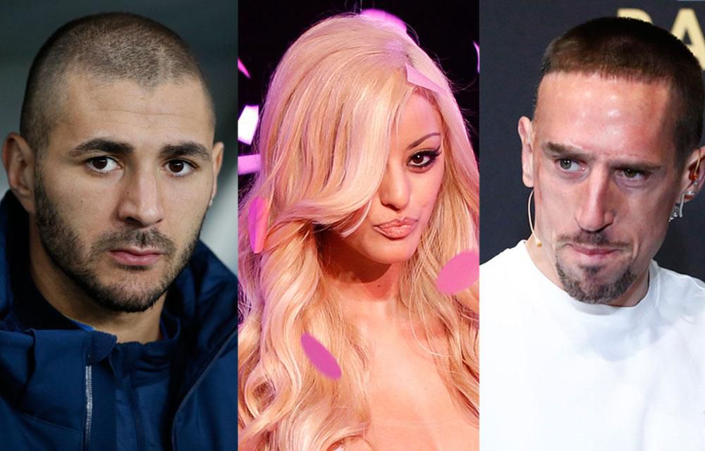The 'Zahia Affair' featured French footballers Frank Ribery and Karim Benzema