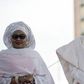 Nigerian President Mohammadu Buhari arrives with his wife Aisha, before taking oath of office in Abuja, on May 29, 2015