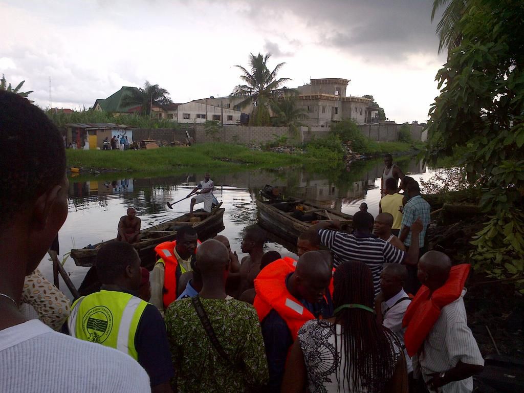 Rescue operation after a Lagos boat mishap