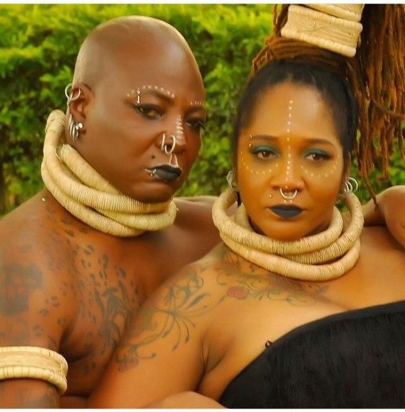 Charly Boy and Lady D