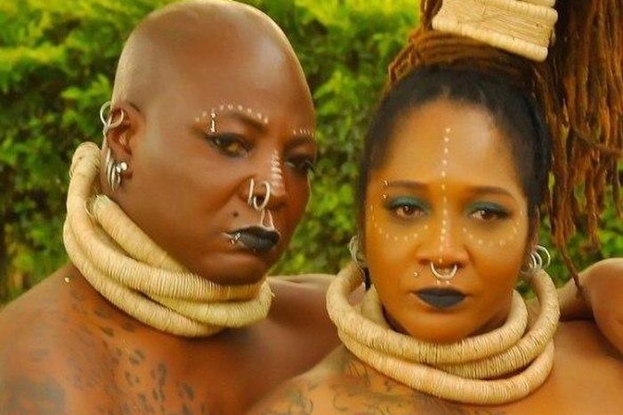Charly Boy and Lady D