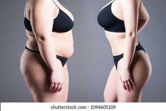 A before and after picture [Shuttershock]