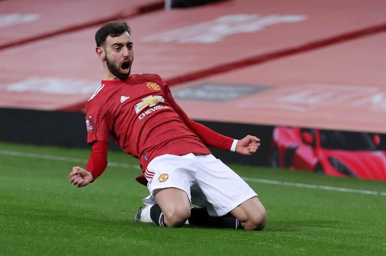 Manchester United midfielder Bruno Fernandes