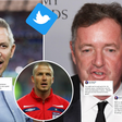 Gary Lineker defended former Manchester United Star David Beckham after he was labelled 'overrrated' by Piers Morgan
