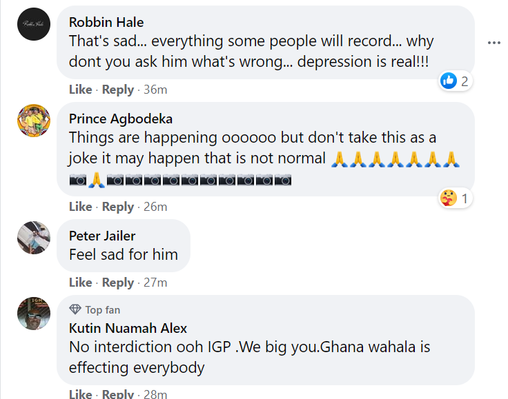 Don’t sack him; he might be depressed – Ghanaians beg IGP on behalf of drunk police officer