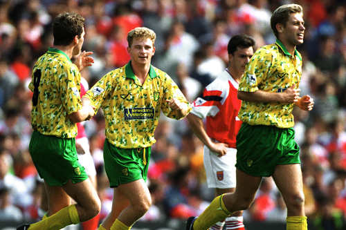 A memorable day and season for Norwich City kicked off with a shock win over Arsenal.