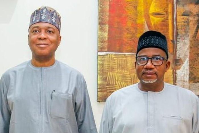Bukola Saraki and Bala Mohammed
