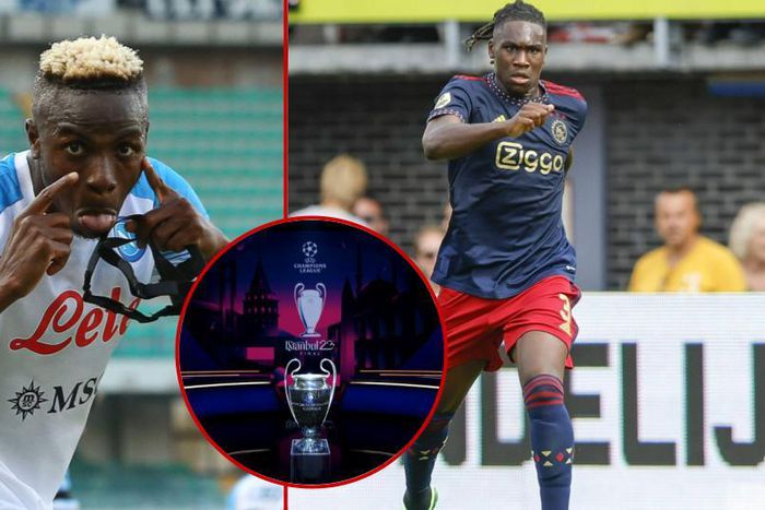 Victor Osimhen and Calvin Bassey will face each other in this year's Champions League