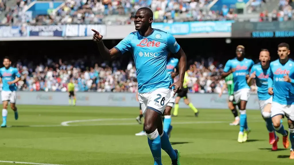 Kalidou Koulibaly headed Napoli into a 7th minute lead