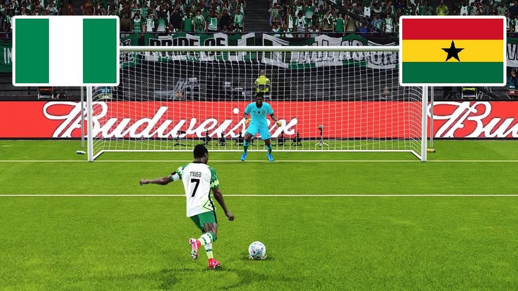 Nigeria vs Ghana on PES 2021