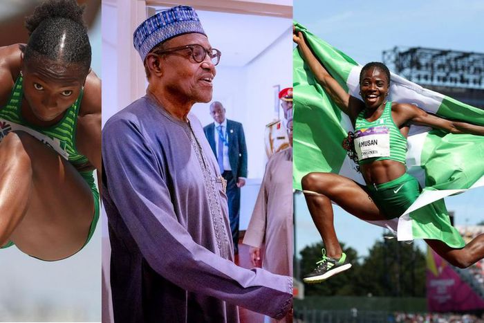 President Muhammadu Buhari to host Tobi Amusan and Ese Brume