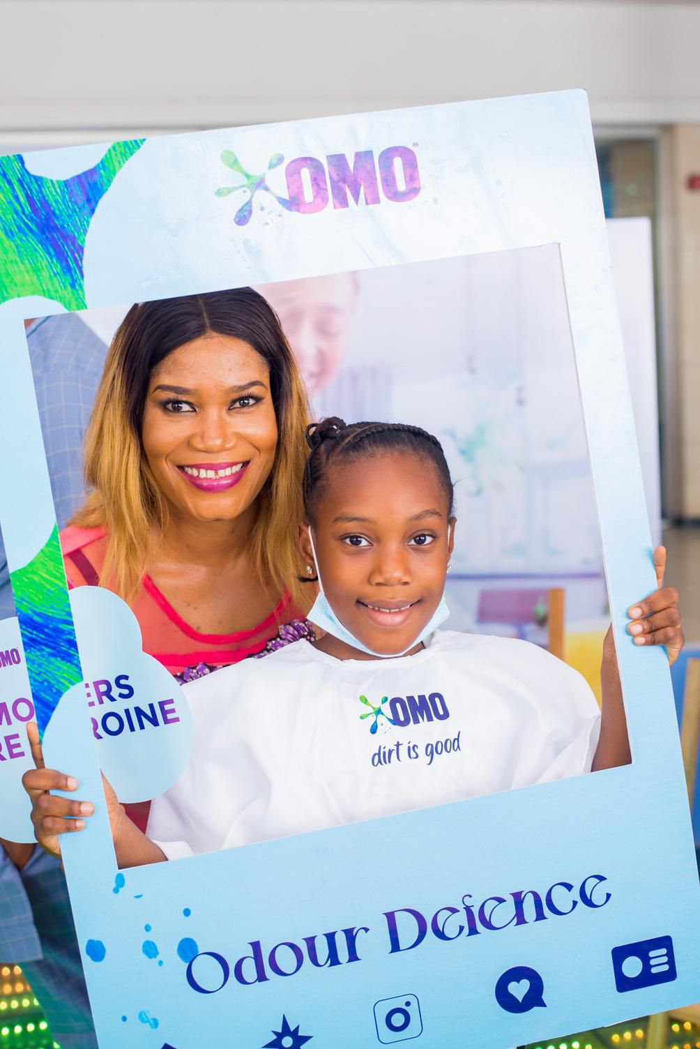 A mother and her child at the OMO's Mother's Day celebration in Lagos State (3)