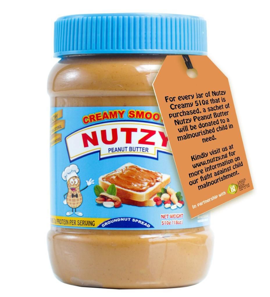 Lagos Food Bank Initiative partners Nutzy Peanut Butter to feed 250,000 malnourished pupils
