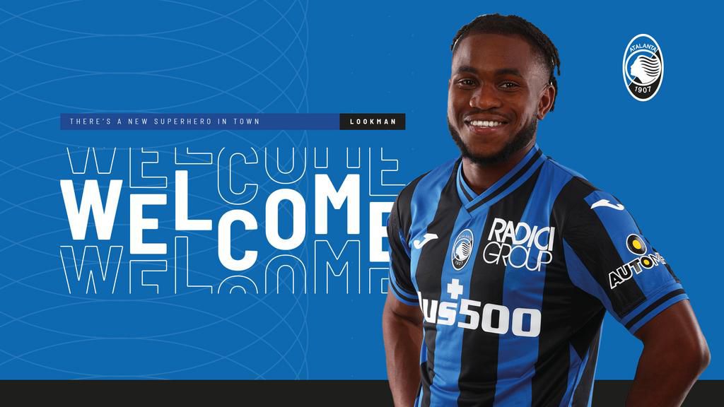 Ademola Lookman signs for Atalanta (Twitter/Atalanta)