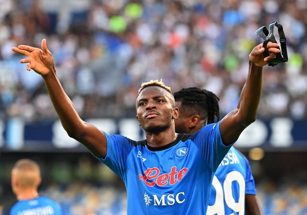 Victor Osimhen has now scored two goals in two matches for Napoli.
