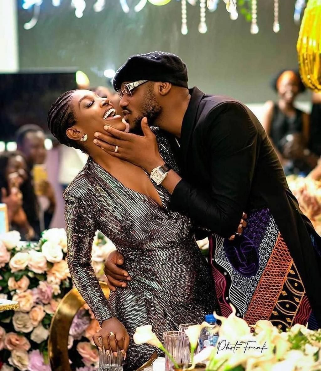 Music icon 2Face Idibia and his wife Annie [Instagram/Official2baba]