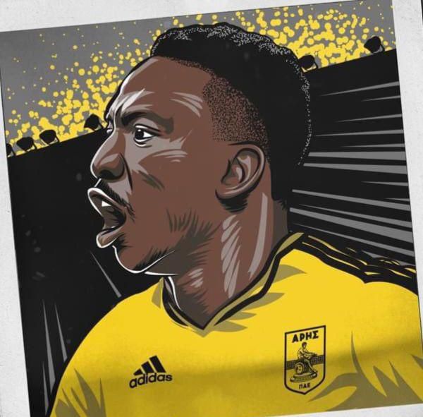 Etebo leaves Stoke City for Aris FC.