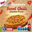 Enjoy sweet chills with the new Domino’s Sweet Chilli Chicken Pizza