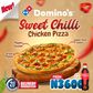 Enjoy sweet chills with the new Domino’s Sweet Chilli Chicken Pizza