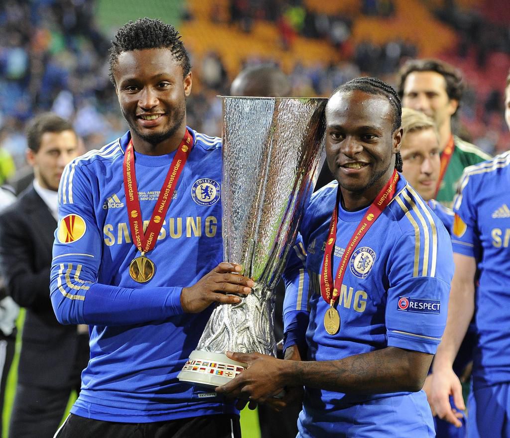 John Mikel Obi (Left) is the most successful Nigerian to ever play for Chelsea