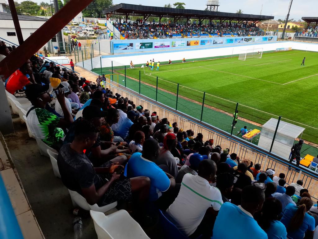 Remo Stars supporters came out in their numbers.