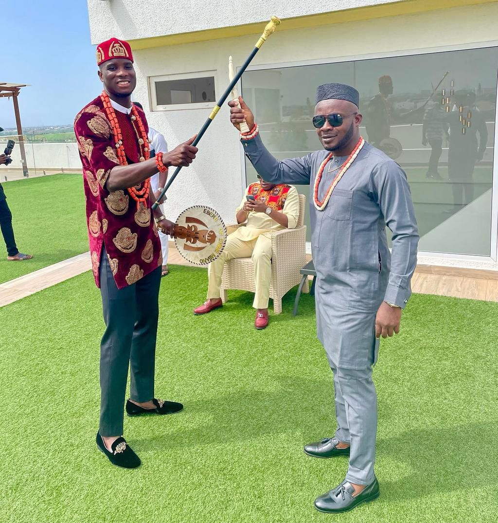 best photos from Paul Onuachu's wedding to partner Tracy in Accra