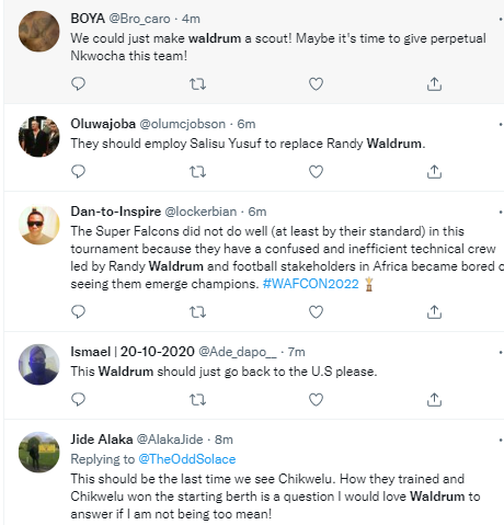 Super Falcons lose 0-1 to Zambia, Reactions as Nigerians want Waldrum sacked blame Gift Monday