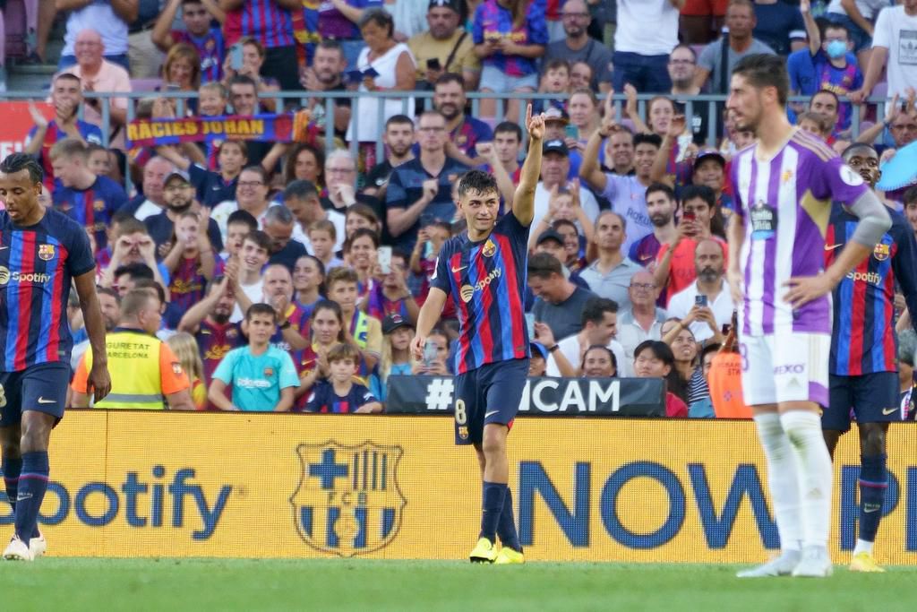 Pedri scored Barca's second of the game