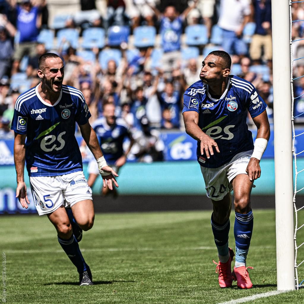 Djiku scored for Strasbourg.