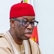 Delta State Governor, ifeanyi okowa. [Ripples]