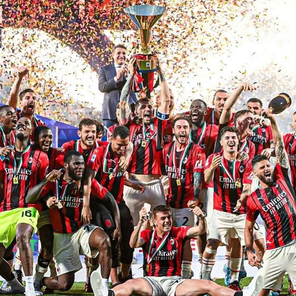 AC Milan are champion of Italy, win Scudetto