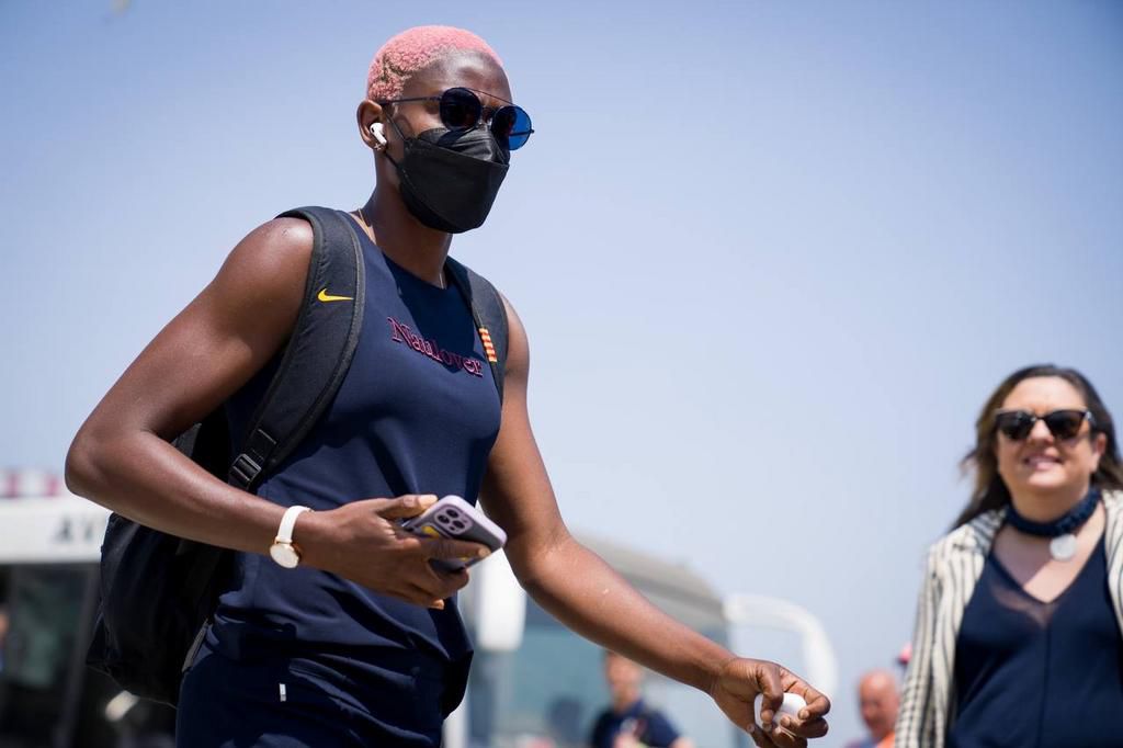 Asisat Oshoala is ready to help Barcelona Femeni win the Champions League against Lyon