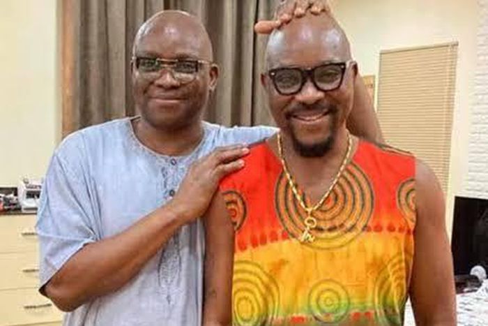 Ayo Fayose and Isaac Fayose