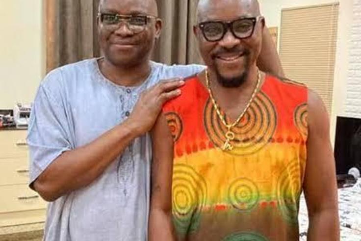 Ayo Fayose and Isaac Fayose