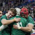 Irish rugby player Mackenzie Hansen scored a great try in the Six Nations