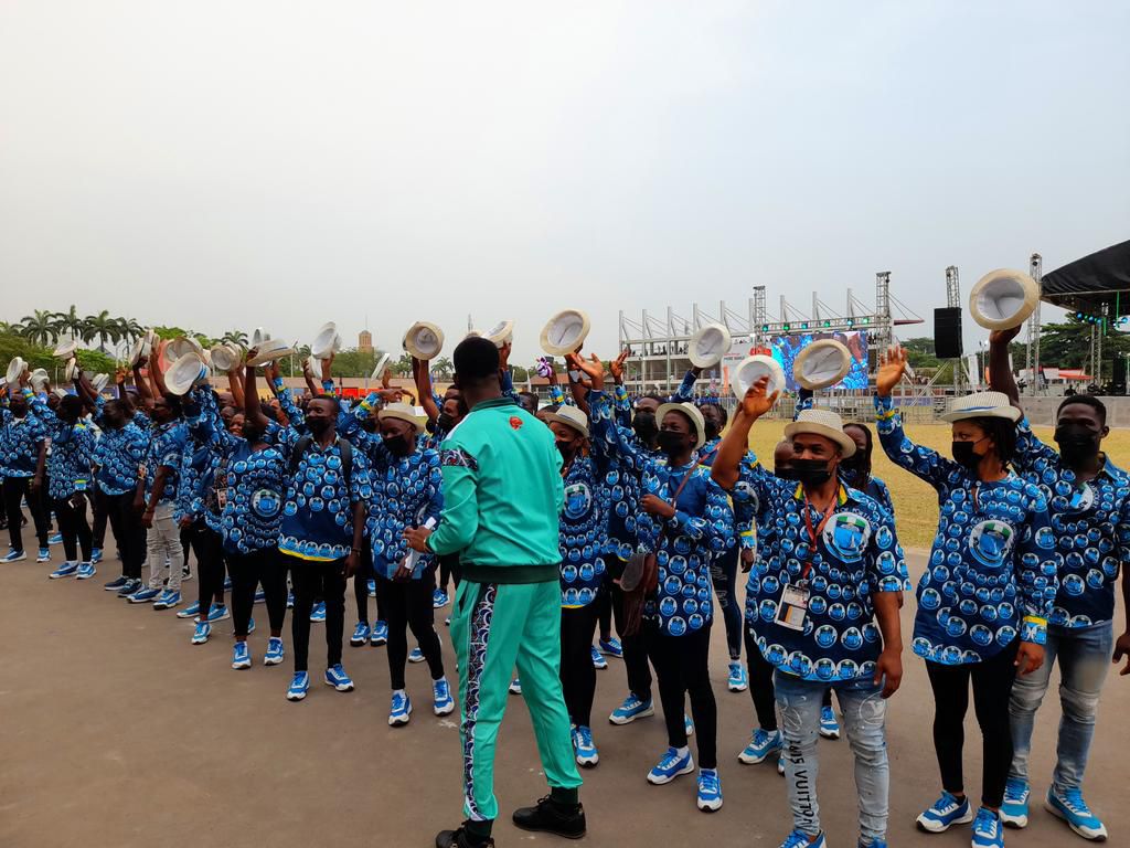 University of Port Representatives led by the legendary Sam Dede.