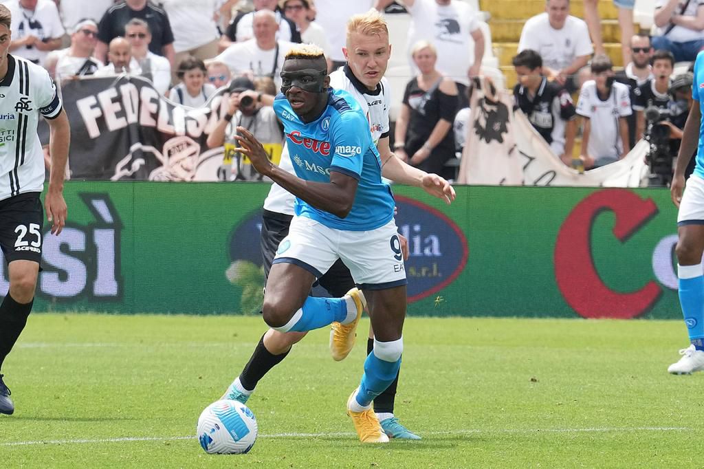 Napoli striker Victor Osimhen is reportedly a target for Chelsea